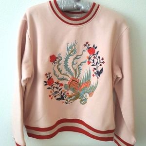Sandro embroidered sweatshirt